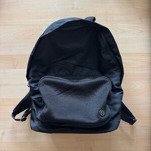Lululemon Athletica Black Backpack